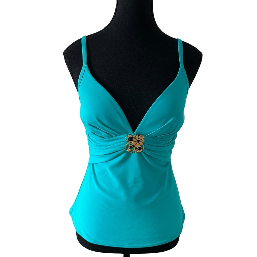 Christina Swim Push-up Aqua Tankini Top size 8